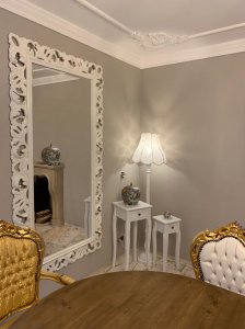Witte barok spiegels