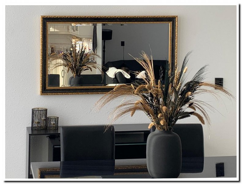 barokspiegel-boven-dressoir-zwart-met-goud-60x120