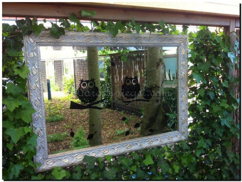 Een zekere Aandringen Vulkaan Spiegels ter decoratie in de tuin, waar moet u op letten - barokspiegel