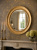 b9.2517Rond Grote klassieke spiegel Perla Goud Rond 80cm Aanbieding!