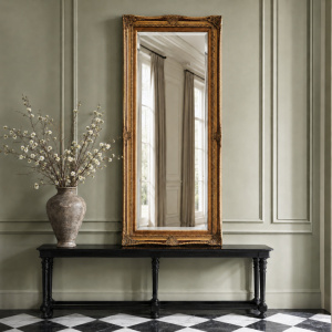 kaja7622 Spiegel Cleo Antiekgoud-bruin 55x136cm Aanbieding!