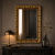 Muscorino 1 Spiegel Salvatore Antiekgoud-zwart 80x110cm Aanbieding!