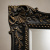 z7.0052-B-JO_60x80 Wandspiegel Elisabeth Zwart-antiekgoud Aanbieding Buitenmaat 80x100cm